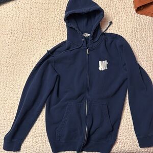 Undefeated Zip Hoodie size large